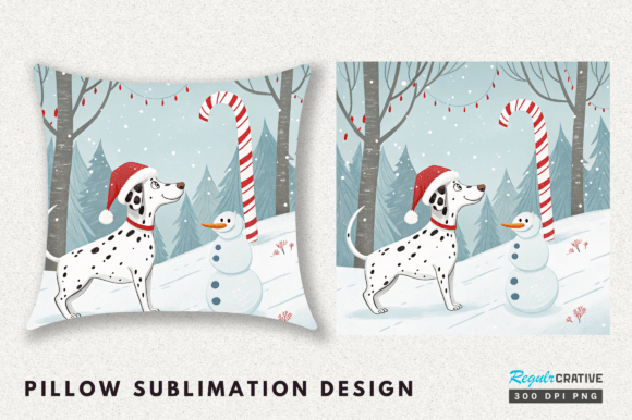 Christmas Dog Pillow, Dalmatian: A Designer's Review