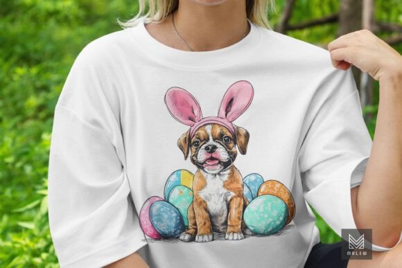 Easter Boxer Dog Sublimation: Practical Design Review
