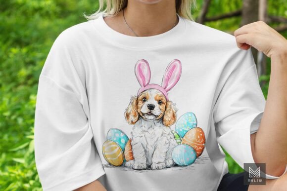 Easter Chihuahua Dog Sublimation