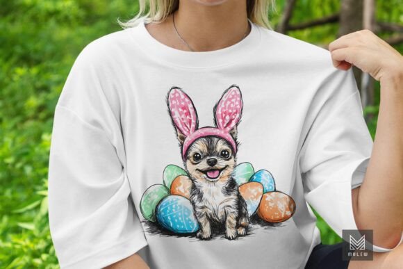 Easter Cocker Spaniel Dog Sublimation