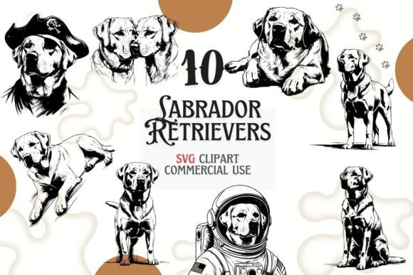 SVG Labrador Retriever Bundle Clipart: An Embroidery Review